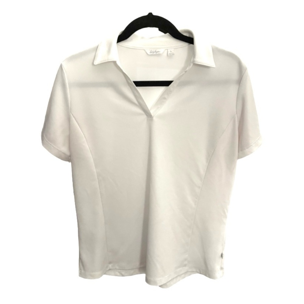 Lady Hagen White Golf Polo